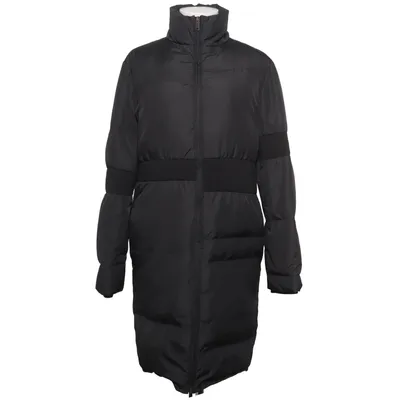 Doudoune longue (Noir) de MM6 by Maison Margiela Coton, Duvet, Plume, Polyester