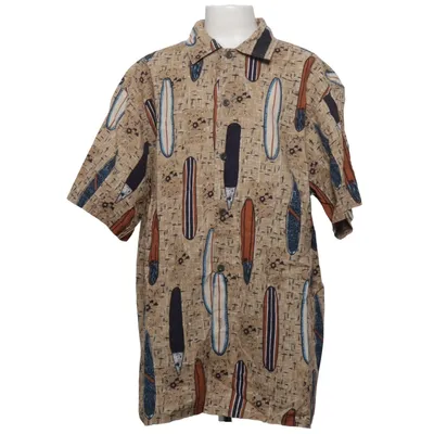 Kortærmet skjorte (Beige, Blå, Brun) fra Arizona Jean Co Bomuld