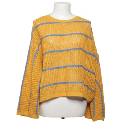 Pull-over (Jaune, Bleu) de Eme Studios Coton