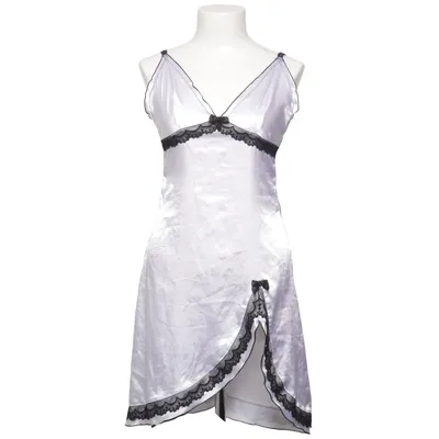 Negligé (Vit, Svart) från Cottelli Collection Polyester