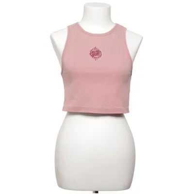 Crop top (Rosa) från Santa Cruz Bomull, Elastan