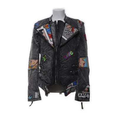 Bikerjacka (Grå, Flerfärgad) från Cloudz 7 Bomull