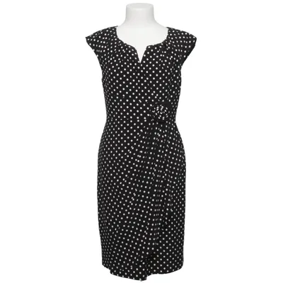 Dress (Black, White) from Adrianna Papell Elastane, Polyester