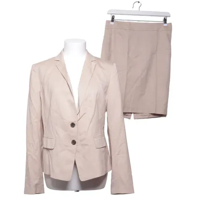 Skirt suit (Beige) from Ann Taylor Elastane, Polyester, Viscose, Wool
