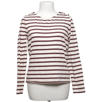 T-shirt à manches longues (Blanc, Violet) de Cyrillus Coton