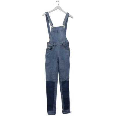 Latzhose (Blau, Mehrfarbig) von Liquor N Poker Baumwolle