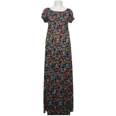 Robe longue (Noir, Multicolore) de WEWA Élasthane, Polyester