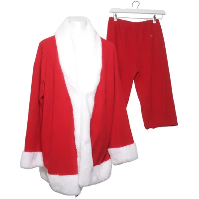 Julkläder (Röd, Svart, Vit) Polyester