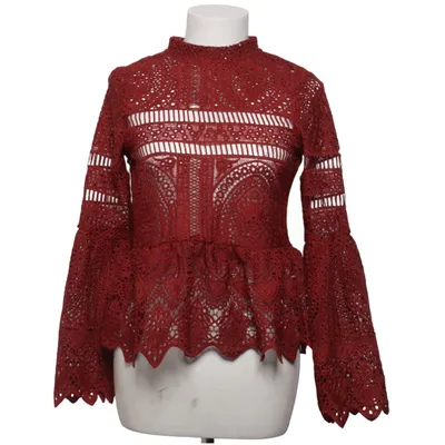 Blus (Röd) från Boohoo Polyester