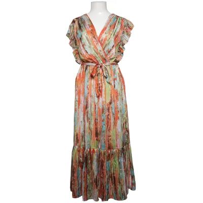Robe longue (Orange, Bleu, Vert, Multicolore) de Kilky Polyester