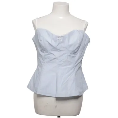 Bustier (Blue, White) from Zara