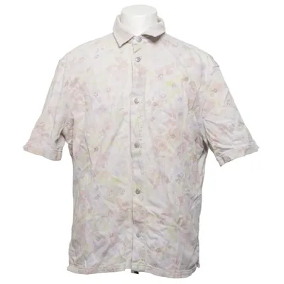 Korte mouwen shirt (Beige, Meerkleurig) van Zara Katoen