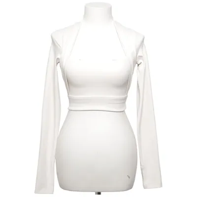 Crop top (Beige) van Sisterly Tribe Elastaan, Gerecycled polyester