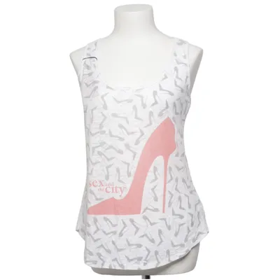 Tank Top (White, Gray, Red) from Sex and the City Cotton, Polyester