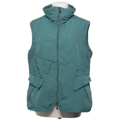 Outer vest (Green) from Charles Vögele Polyamide, Polyester