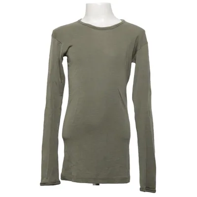 T-shirt à manches longues (Vert) de Engel Soie, Laine