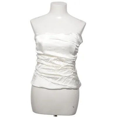 Tubetop (Hvid) fra Zara Elastan, Viscose