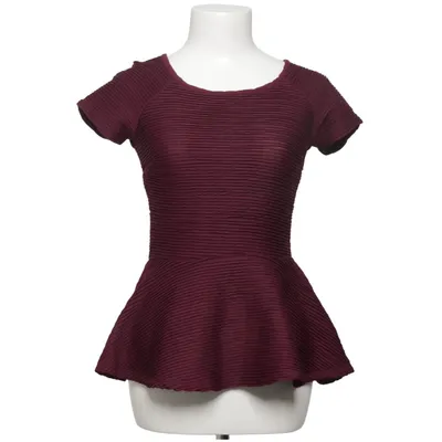 Peplum top (Lila) van Zara W&B Collection Polyester