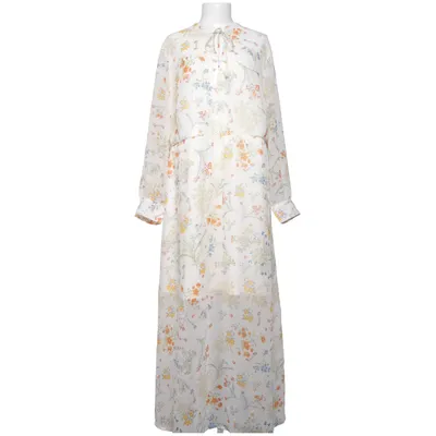 Maxi jurk (Wit, Meerkleurig) van Bodyflirt Polyester