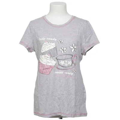T-shirt (Gris, Rose) de Body Coton, Viscose