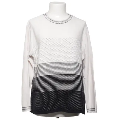 Tröja (Vit, Svart) från Skovhuus Akryl, Bomull