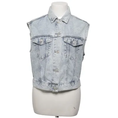 Spijker gilet (Blauw) van Costes Denim