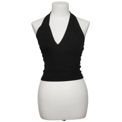 Halter neck top (Black) from Bubbleroom Elastane, Recycled polyester, Viscose