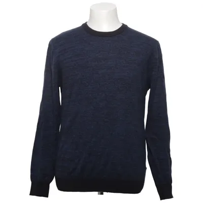 Sweater (Blue, Black) from Matinique Acrylic, Wool