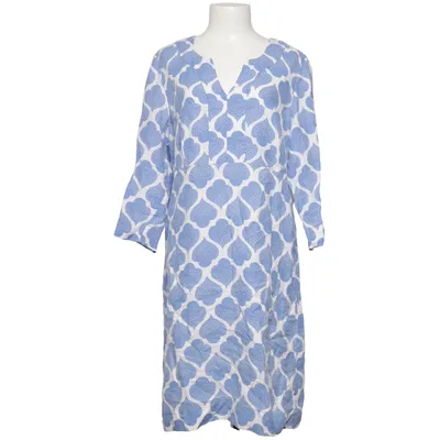 Jurk (Blauw, Wit) van Boden Linnen