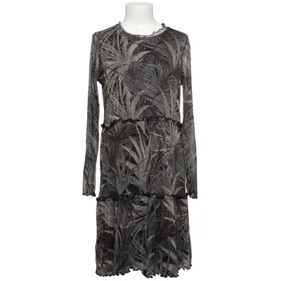 Dress (Black, Gold) from Moves Metallic fiber, Polyamide