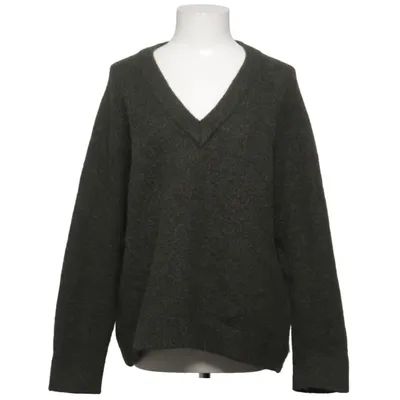 Pull-over (Vert) de Selected Femme Laine d'alpaga, Élasthane, Polyamide, Polyester