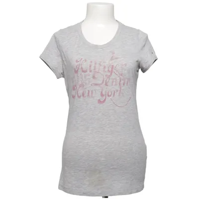 T-shirt (Gris) de Tommy Hilfiger Denim Coton, Polyester