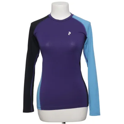 Base layer shirt (Purple, Blue, Black) from Peak Performance Elastane, Merino wool, Polyester