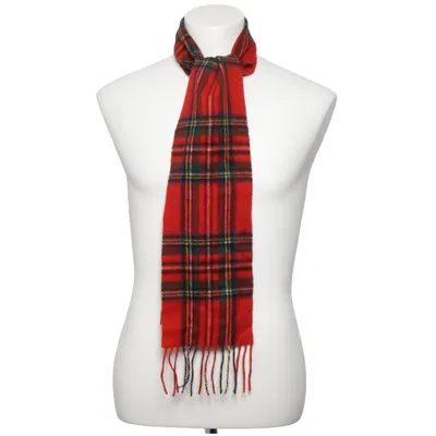 Écharpe (Rouge, Multicolore) de Edinburgh Laine