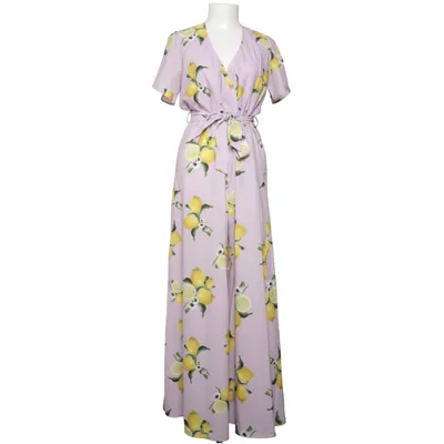 Robe portefeuille (Violet, Jaune, Multicolore) de Aéryne Polyester