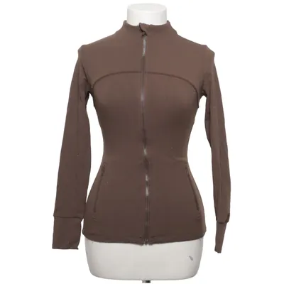 Trainingsjack (Bruin) van My Libi Elastaan, Polyamide
