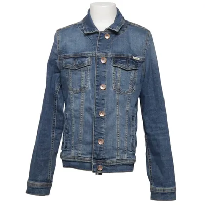 Veste en jean (Bleu) de Garcia Coton, Élasthane