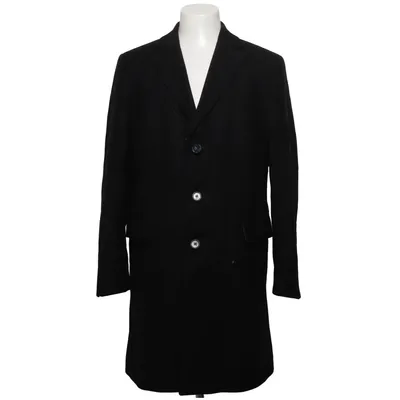 Mantel (Schwarz) von Sons of Owen Polyester, Wolle