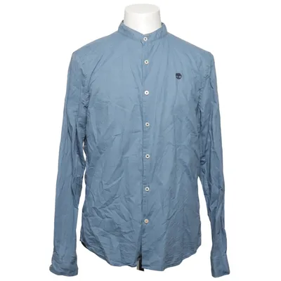 Chemise (Bleu) de Timberland Coton, Lin