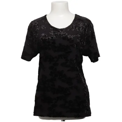T-shirt (Schwarz) von Casual Wear Adelsten Elasthan, Polyester, Viskose
