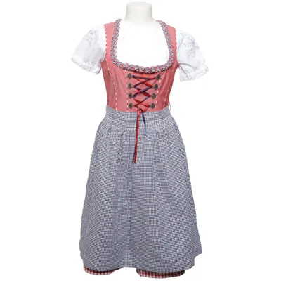 Dirndl (Black, White, Red) from Wiesnkönig Cotton, Polyester