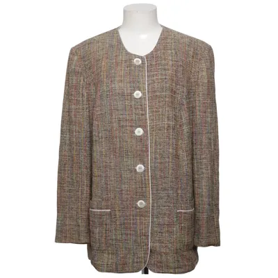 Blazer (Marron, Multicolore) de Walbusch Acétate, Soie