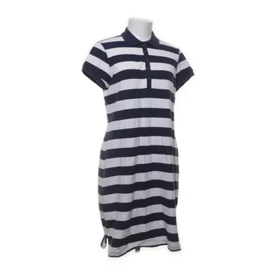 Klänning (Blå, Vit) från Zalando Essentials Bomull, Elastan