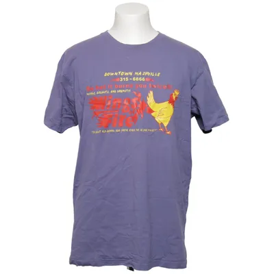 T-shirt (Lilla, Flerfarvet) fra Vailent Bomuld