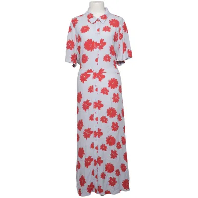 Maxi jurk (Blauw, Rood) van M&S Collection Viscose