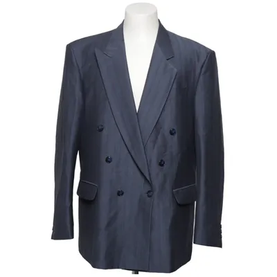 Blazer (Blau) von Gulins Mohair, Polyester, Wolle
