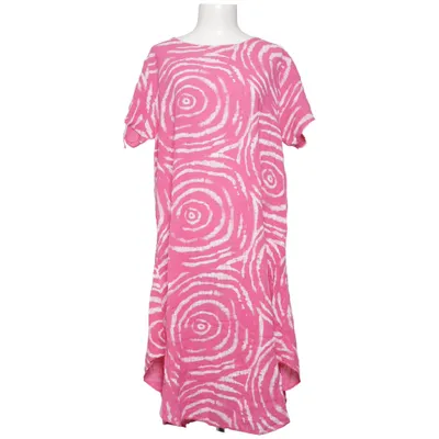 Kaftan (Rosa, Vit) från Moondust Bomull, Linne