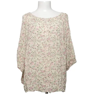 Bluse (Beige, Pink, Grün) von Isolde Viskose