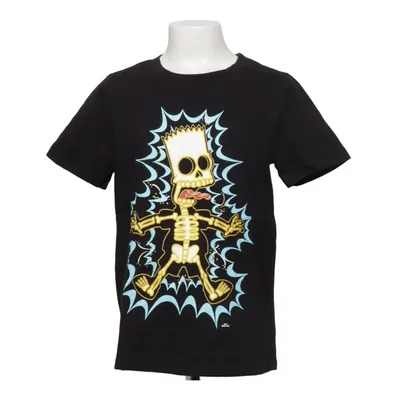 T-shirt (Sort, Flerfarvet) fra The Simpsons Bomuld