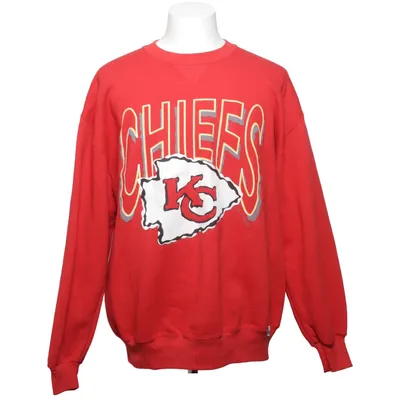 Collegetröja (Röd, Vit) från Russell Athletic Bomull, Polyester